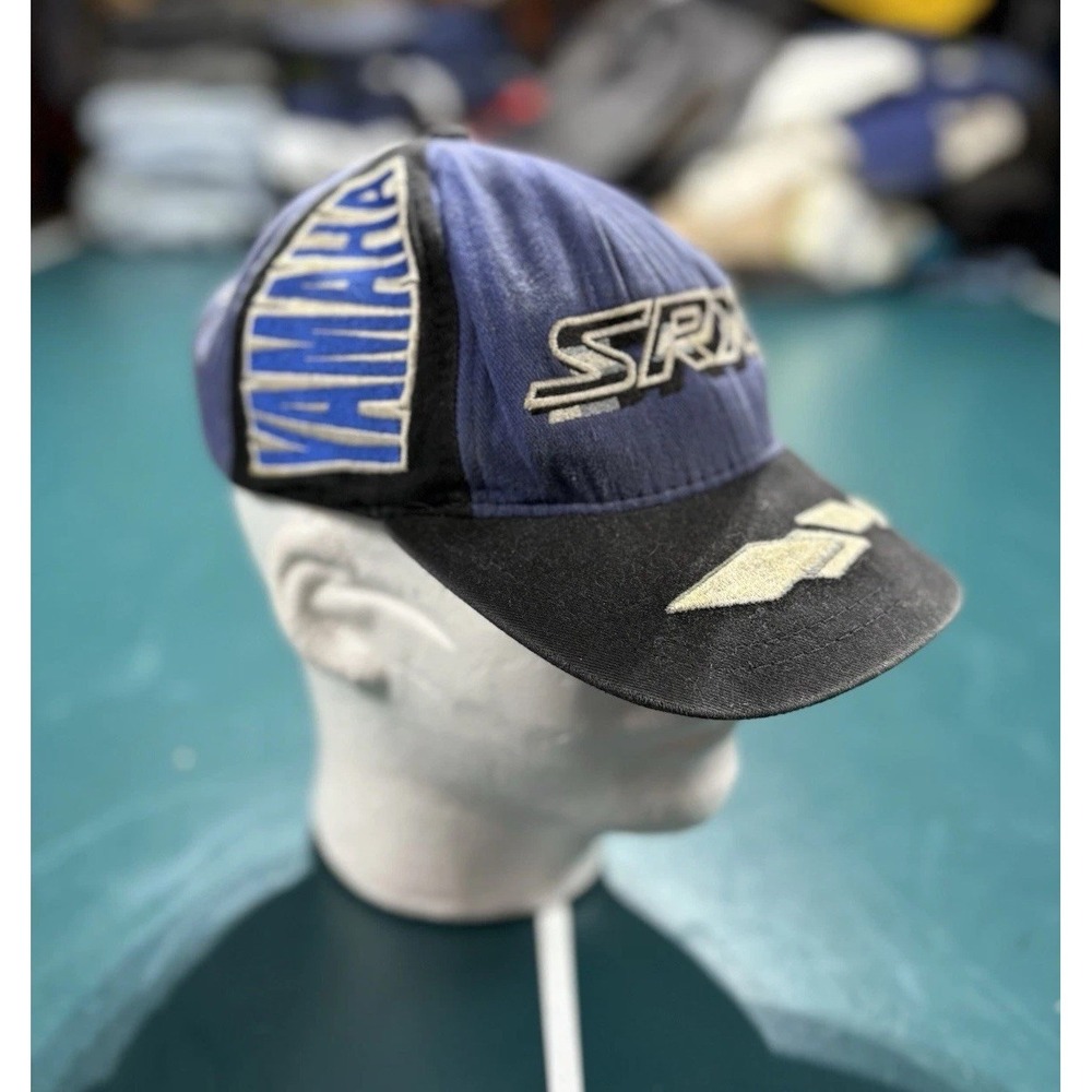 Vintage Yamaha SRX Power Valve Pro Action System Snapback Hat Cap USA 90s Rare